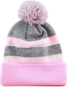 img 3 attached to 🎀 Stretchy Toddler Hat Depot: Girls' Accessories for Ages 6-10 Years