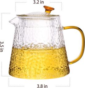 img 3 attached to ☕ Borosilicate Infuser Kettles with Removable Features by PARACITY