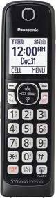 img 1 attached to 📞 Panasonic Cordless Phone Handset Accessory Compatible with TGF540/570/TG785 Series - KX-TGFA51B, Black: Enhance Your Phone with This Versatile Accessory