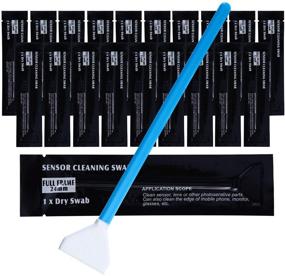 img 3 attached to 📸 DDR-24 DSLR/SLR Sensor Cleaning Kit: 20 Type 3 Swabs for Full Frame CCD/CMOS Sensors (24mm Wide)