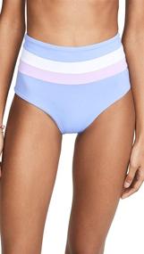 img 4 attached to 👖 Women's Chestnut Color Block Stripe Bottoms by LSpace - Enhance Your Style with Fashionable Clothing