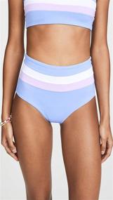 img 3 attached to 👖 Women's Chestnut Color Block Stripe Bottoms by LSpace - Enhance Your Style with Fashionable Clothing