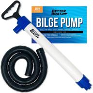 bilge manual water siphon boat logo