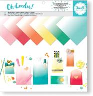 📦 american crafts we r memory keepers oh goodie! 12x12 inch glassine paper pad ombre - premium quality crafting solutions with 24 sheets logo