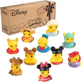 img 3 attached to 🦆 Delightful Disne Disney Duckies Pack 10: A Fun-Filled Collection of 10 Adorable Duck Figures!