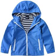 🧥 boys' windproof hooded jacket - m2c windbreaker for jackets & coats logo