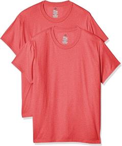 img 4 attached to Hanes Sleeve X Temp FreshIQ T Shirt - Premium Men's T-Shirt & Tank Collection