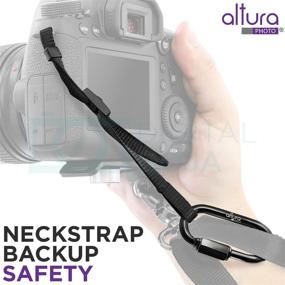 img 1 attached to Enhanced Camera Security: Altura Photo Camera 📸 Tether Safety Strap for DSLR Cameras (2 Pack)
