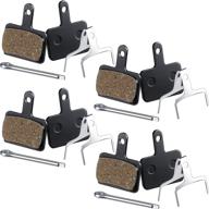 🔥 zonon 4 pairs resin brake pads for trp tektro shimano deore br-m575 m525 m515 t615 t675 m505 m495 m486 m485 m475 m465 m447 m446 m445 m416 m415 m395 m375 m315 m355 c601 c501s: efficient brake performance logo