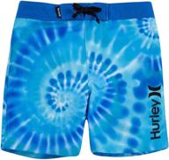 🌈 rainbow boys' swimwear: hurley boys board shorts logo