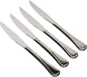 img 1 attached to 🍴 Oneida Flight Steak Knives - Set of 4: Enhance Your Dining Experience