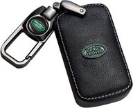yongxingjin for land rover car key fob cover leather key case key cover suit for land rover range rover vogue range rover sport 2018 discovery 5 smart remote key (5 buttons) logo