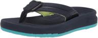 quiksilver oasis youth sandals for little boys' - stylish and comfy shoes logo