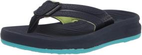 img 4 attached to Quiksilver Oasis Youth Sandals for Little Boys' - Stylish and Comfy Shoes