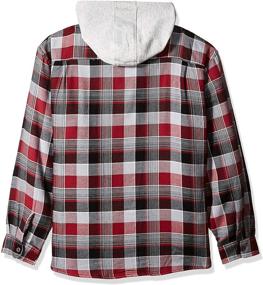 img 3 attached to Ultimate Comfort and Style: Wrangler Authentics Sleeve Quilted Flannel Men's Clothing