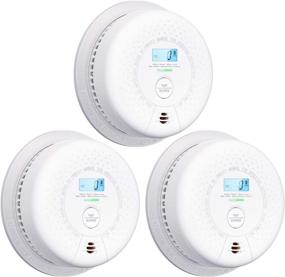 img 4 attached to X-Sense SC01 10 Year Battery (Wireless) Smoke and Carbon Monoxide Detector with Display, Dual Sensor Smoke CO Alarm Meets UL 217 & UL 2034 Standards, Auto-Check, 3-Pack