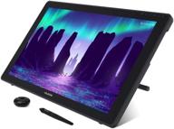 🖥️ 2020 huion kamvas 22 graphics drawing tablet with screen android support, battery-free stylus, 8192 levels pen pressure, tilt, adjustable stand - 21.5 inch logo