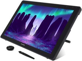 img 4 attached to 🖥️ 2020 HUION KAMVAS 22 Graphics Drawing Tablet with Screen Android Support, Battery-Free Stylus, 8192 Levels Pen Pressure, Tilt, Adjustable Stand - 21.5 inch