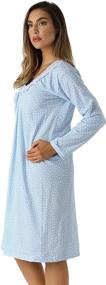 img 2 attached to 6085 8 3X Just Love Nightgown Sleepwear Women's Clothing in Lingerie, Sleep & Lounge
