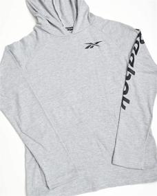 img 1 attached to 👕 Reebok Boys' Clothing: Lightweight Asphalt Pullover T-Shirt