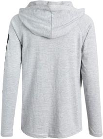 img 2 attached to 👕 Reebok Boys' Clothing: Lightweight Asphalt Pullover T-Shirt