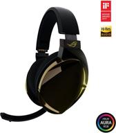 🎧 enhanced rog strix fusion 700 bluetooth gaming headset with virtual 7.1 surround, hi-fi grade ess dac, amplifier, digital mic, aura sync rgb & bluetooth – ideal for pc, ps4, nintendo switch logo