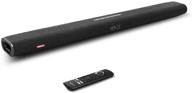 🎵 nebula soundbar - fire tv edition with 4k hdr support, 2.1 channel, built-in subwoofers, voice remote featuring alexa logo