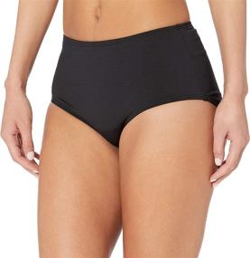 img 2 attached to 👙 Flattering TYR Women's Solid High Waist Bikini Bottom: Chic Style and Comfort at the Beach