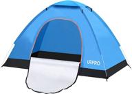 🏕️ urpro instant automatic pop up camping tent - 2 person lightweight, waterproof & windproof tent: ideal for beach, outdoor adventures, traveling, hiking, camping, hunting, fishing and more логотип