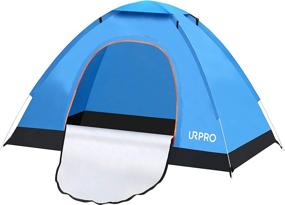 img 4 attached to 🏕️ URPRO Instant Automatic Pop Up Camping Tent - 2 Person Lightweight, Waterproof & Windproof Tent: Ideal for Beach, Outdoor Adventures, Traveling, Hiking, Camping, Hunting, Fishing and More