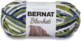 img 3 attached to 🧶 Покупка оптом: пряжа Bernat Blanket (3-Pack) Oceanside 161200-103 - премиум качество, доступная цена и идеально подходит для бесконечных проектов по вязанию