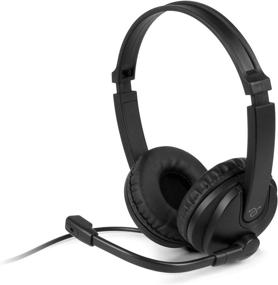 img 4 attached to Aluratek Wired Headset AWH352FB: Noise Reducing Boom Mic, In-Line Controls, Ideal for Distance Learning, Video Conferencing, Gaming & Webinars