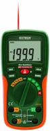 🔧 enhanced ex210-nist compact digital multimeter with infrared thermometer and nist traceable calibration logo
