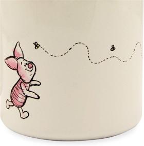 img 1 attached to Silver Buffalo Winnie The Pooh Ceramic Mug - 20oz White Honey Bear Design