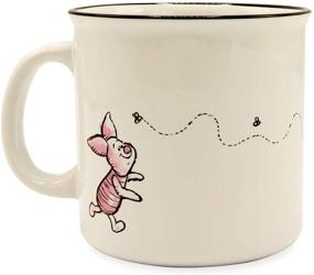 img 3 attached to Silver Buffalo Winnie The Pooh Ceramic Mug - 20oz White Honey Bear Design