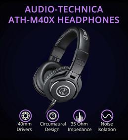 img 3 attached to Наушники Audio Technica Полноразмерные наушники Blucoil