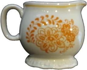 img 1 attached to 🥛 Pioneer Woman Creamer Sugar Bowl: Enhance Your Table Setting with Vintage Charm