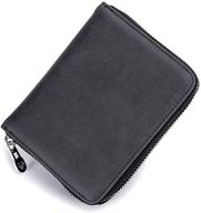 🧳 genuine leather credit holder passport wallet - premium men's accessories logo