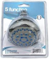 🚿 enhanced performance sunbeam sh10056 5-mode chrome shower head logo