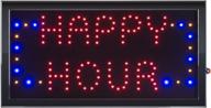 ✨ illuminate your happy hour with lavish home's led neon electric sign – eye-catching, animated & energy efficient for home, office, and special events логотип