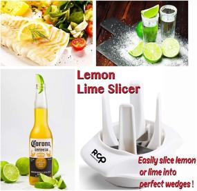 img 3 attached to Lemon/Lime Slicer for Effortless Garnishing: Elevate 🍋 Food and Drinks with Chelda Lemon Salt and Tequila