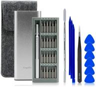 🔧 precision screwdriver bits and essential repair tool set for macbook, ipad, iphone, xbox, playstation, camera, and other electronics repairs logo