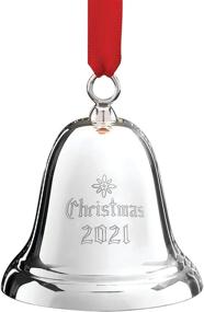 img 2 attached to Reed and Barton 2021 37th Annual Christmas Bell: Stunning Metallic Design