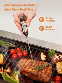 img 2 attached to Veken Grilling Accessories Thermometer Stainless Steel