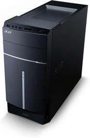 img 2 attached to 💻 Компактный и мощный: настольный компьютер Acer Aspire ATC-115-UR13 в элегантном черном дизайне