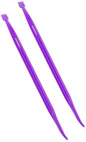 img 4 attached to 🧵 Фиолетовая штучка: Универсальный набор инструментов для шитья и творчества - 2 штуки