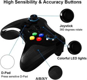 img 1 attached to Upgrade Version Wireless Wii U Pro Controller Gamepad with Dual Vibration, PowerLead Pro Controller for Nintendo Wii U - Perfect Gift for Kids, Men, Women, Enhanced Somatosensory Machine Joystick