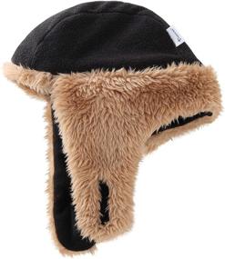 img 1 attached to ❄️ Get Winter-Ready with Connectyle Toddler Fleece Trapper Hats & Caps for Boys' Accessories