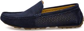 img 2 attached to Genuine Leather Breathable Men's UNN Loafers - Moccasins Shoes