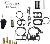 🛠️ wflnhb carburetor rebuild kit 3302-804844002 3.0 4.3 5.0 for mercruiser marine 2-barrel: high-quality restoration solution logo